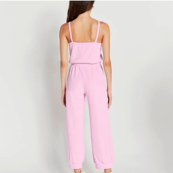 Suzi Kondi XS Giorgi Jumpsuit Pink Terry NWT - Picture 2 of 7